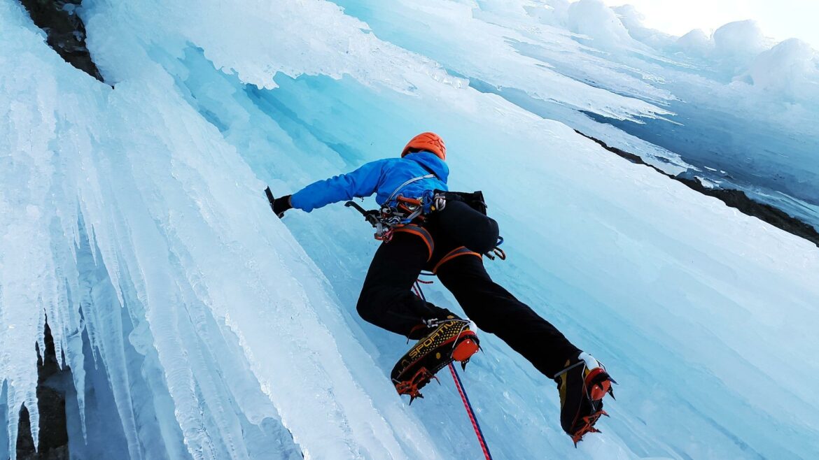 escalade glaciaire