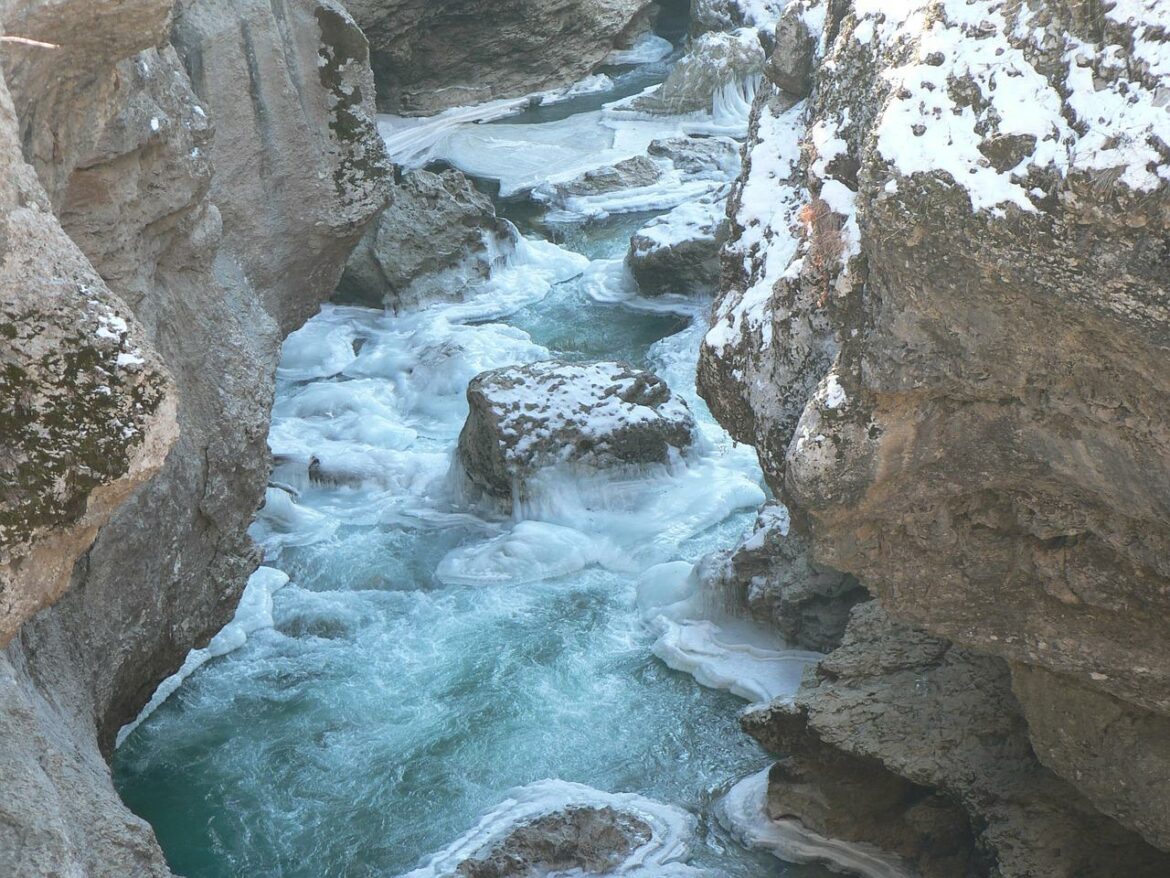 canyon de glace